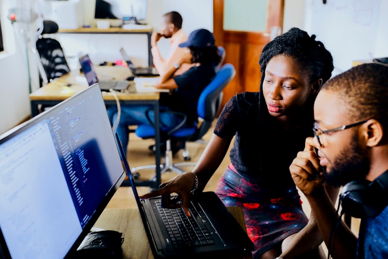Outsourced IT team managing the technology infrastructure of an SMB